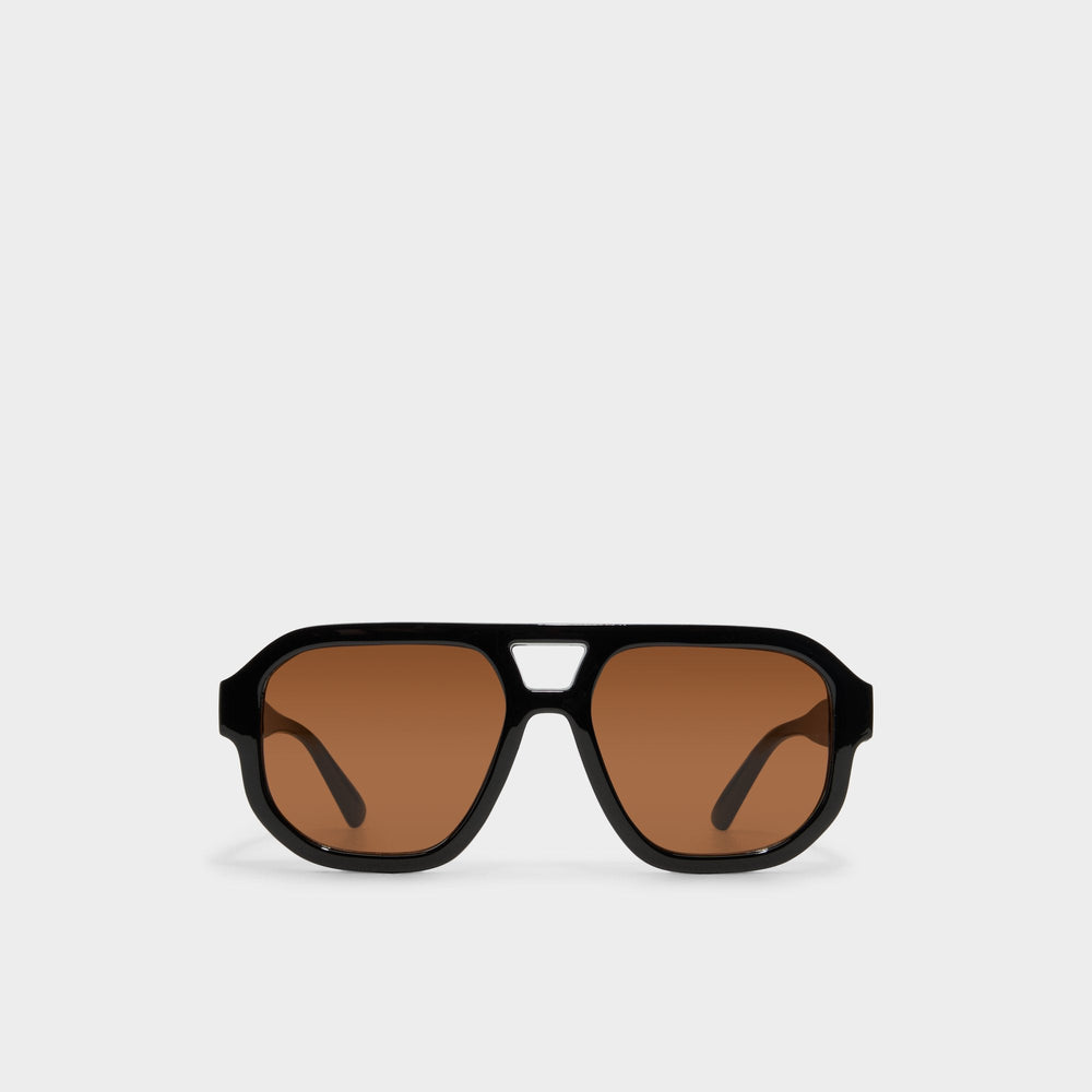 Aldo Elaurien Black Men's Aviator - Aviator sunglasses