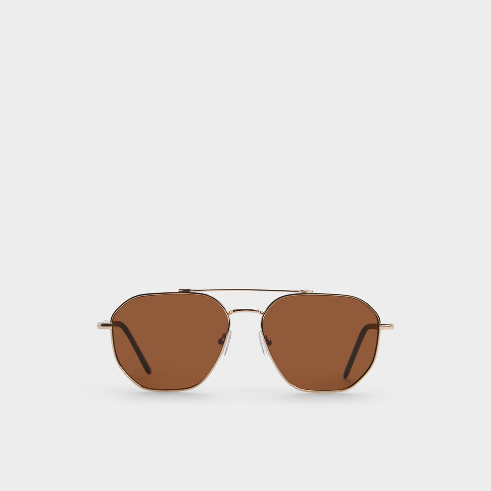 Aldo Biensfeldt in Gold - Aviator sunglasses