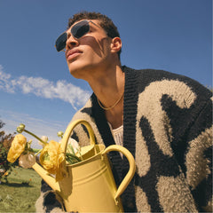 Aldo Frelinnorx Silver Men's Aviator - Sunglasses