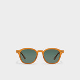 Aldo Kasienx Dark Yellow Men's Round - Round sunglasses