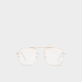 Aldo Diprion Gold Men's Aviator - Non-prescription reading glasses