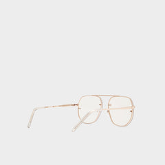 Aldo Diprion Gold Men's Aviator - Non-prescription reading glasses