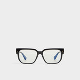 Aldo Nightfall Black Men's Rectangle - Non-prescription reading glasses