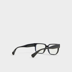 Aldo Nightfall Black Men's Rectangle - Non-prescription reading glasses