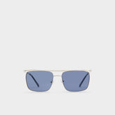 Aldo Seveathien Gold Men's Aviator - Rectangle sunglasses