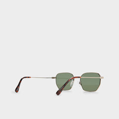 Aldo Flyynn in Gold - Rectangle sunglasses
