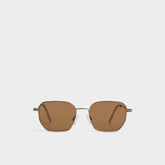 Aldo Flyynn in Silver - Rectangle sunglasses