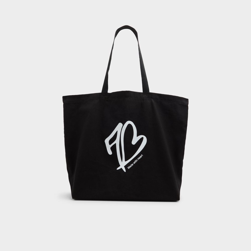 Aldo Made With Heart Tote Black/White Tote & Satchel bags - Tote bag