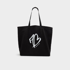 Aldo Made With Heart Tote Black/White Tote & Satchel bags - Tote bag