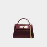 Aldo Niki in Dark Red - Top handle bag