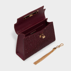 Aldo Niki in Dark Red - Top handle bag