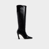 Aldo Vivienna in Black - Knee-high boot, Block heel