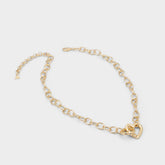 Aldo Heartclip in Gold - Customizable necklace
