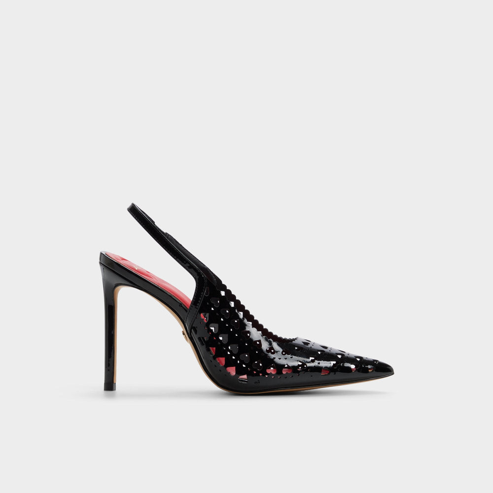Aldo Lovesling in Black - Sling back high heel, Stiletto heel