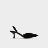 Aldo Re in Jessica Black - Sling back high heel, Stiletto heel