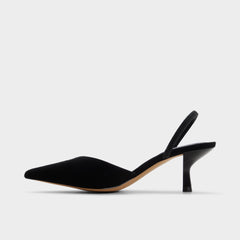Aldo Re in Jessica Black - Sling back high heel, Stiletto heel