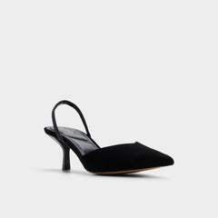 Aldo Re in Jessica Black - Sling back high heel, Stiletto heel