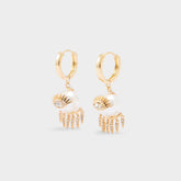 Aldo Kythe Gold/Clear Multi Women's Earrings - Earrings