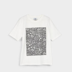 Aldo Timothy in Goodman White Black14038062 - Unisex t-shirt