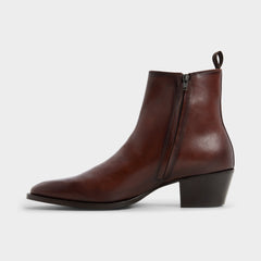 Aldo Jako in Brown - Chelsea boot, Block heel