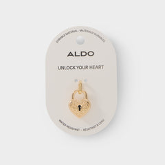 Aldo Heartlock in Gold - Jewelry charm