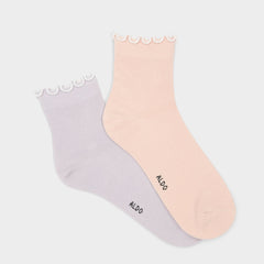 Aldo Frilluxe Light Purple Women's Socks - Crew socks