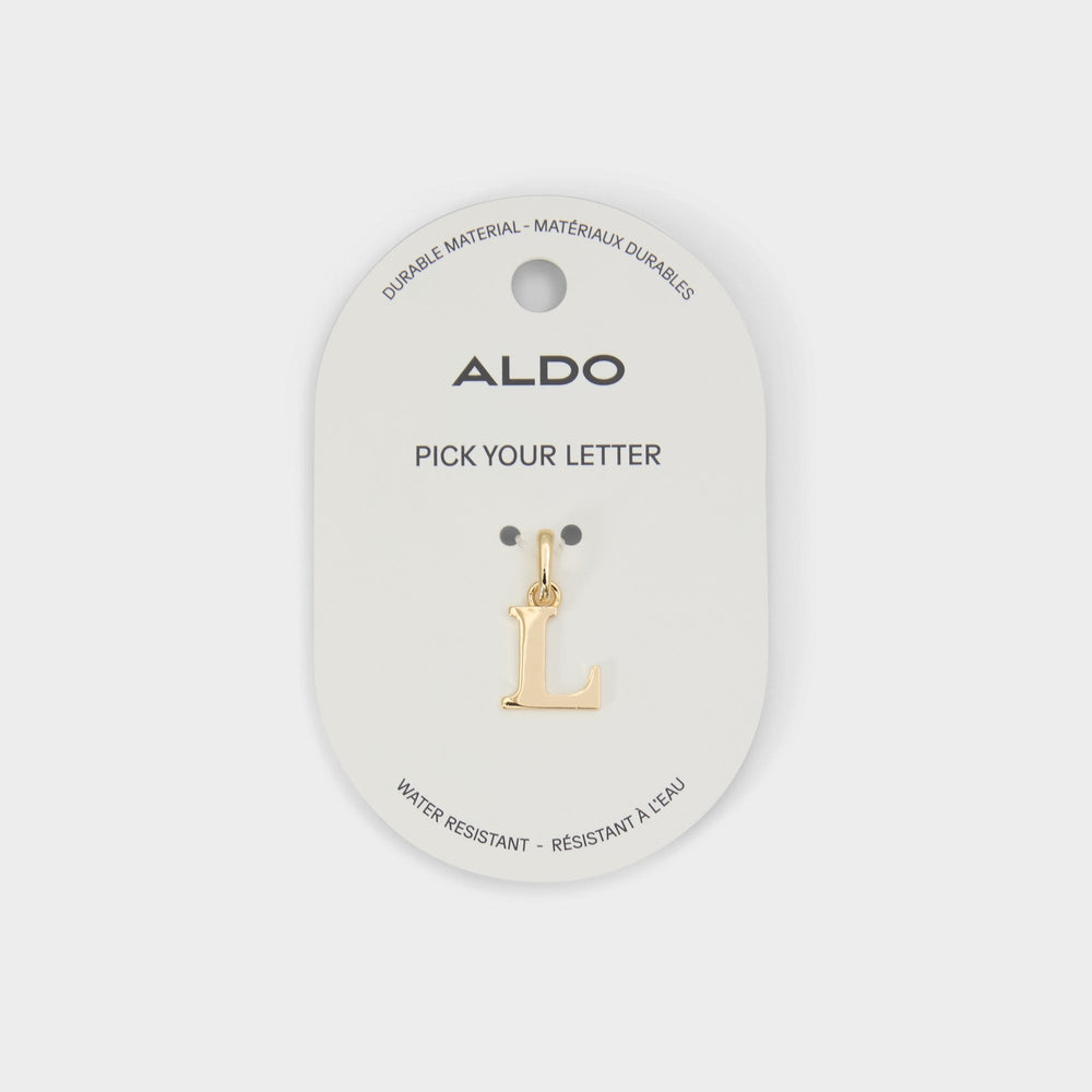 Aldo Initials Gold Women's Jewelry Charms - Jewelry charm