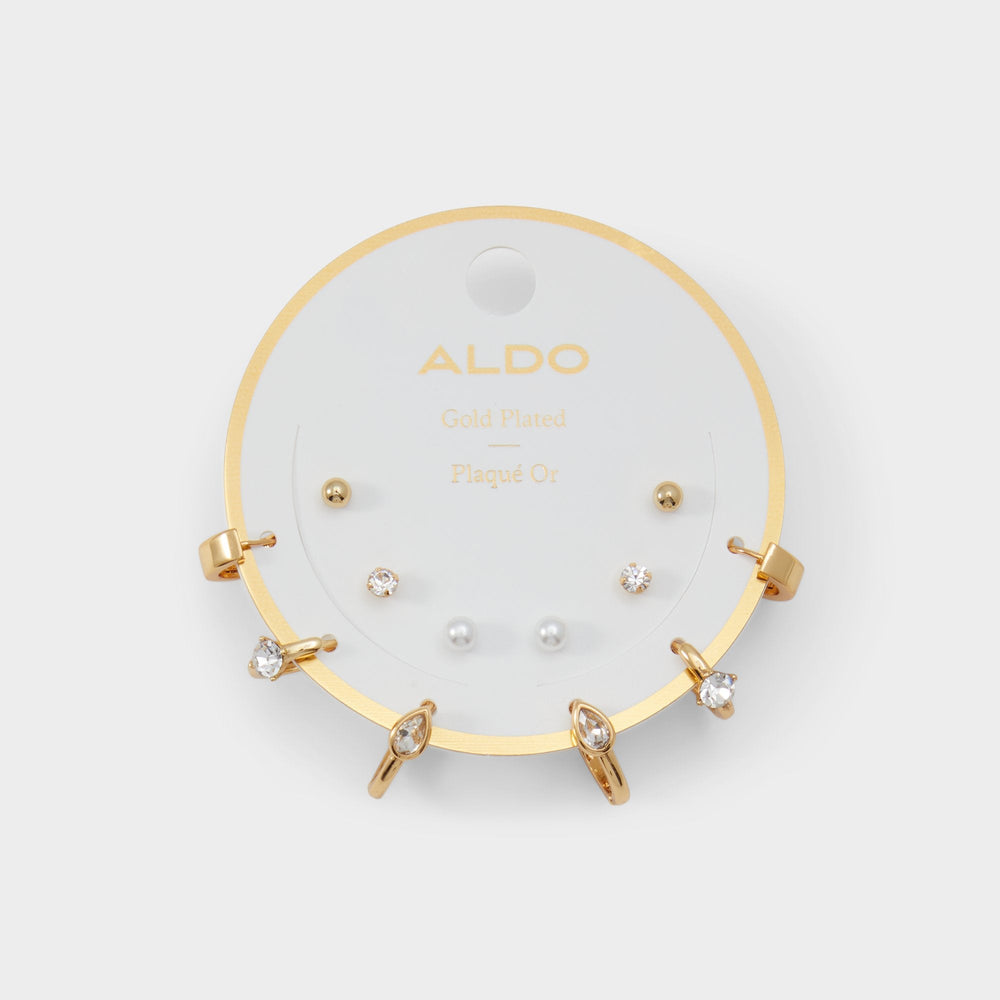 Aldo Faramanna Gold/Clear Multi Women's Cubic Zirconia - Earrings