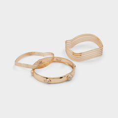 Aldo Wiralin in Gold Clear Multi - Bangle bracelet