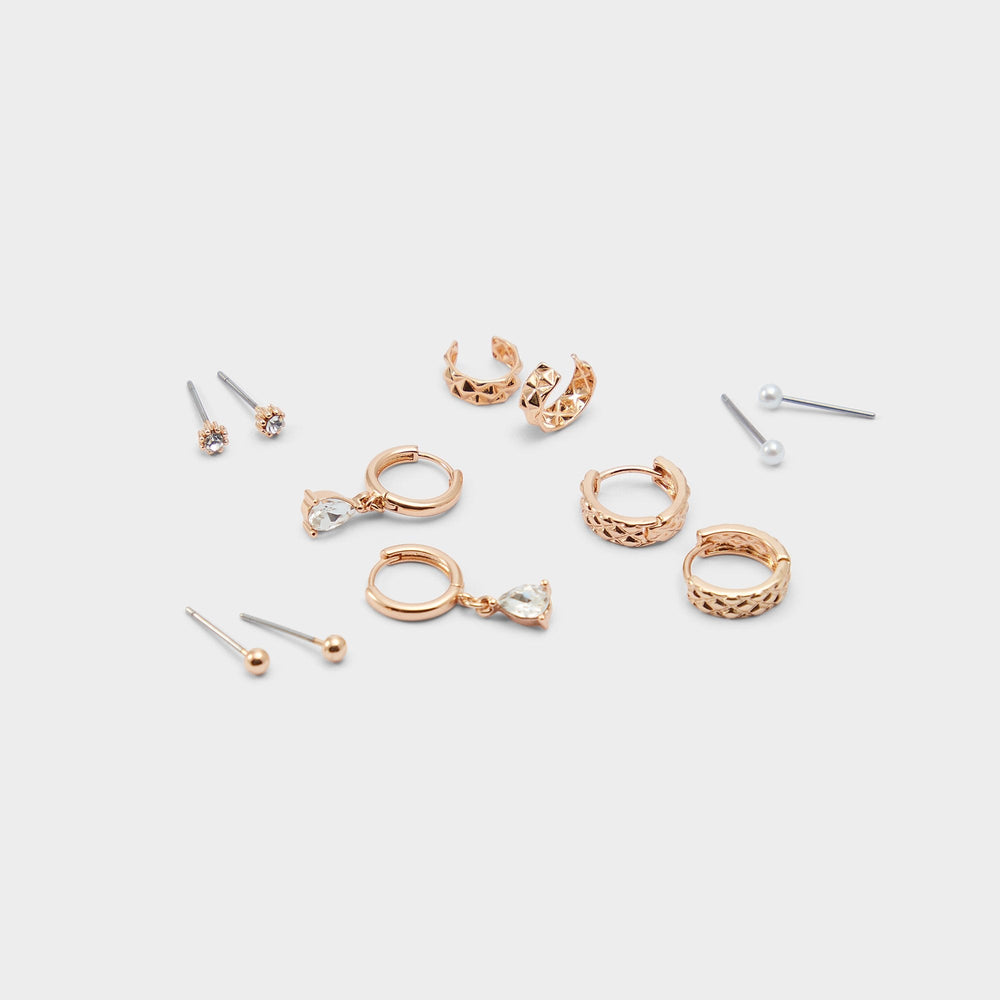 Aldo Jullianna Gold/Clear Multi Women's Earrings - Earrings