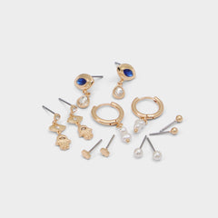 Aldo Watchfull in Light Blue - Earring set