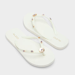 Aldo Edajan Black/Gold Multi Women's Jelly Sandals & Flip Flops - Flip flop