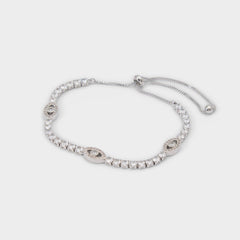 Aldo Kaomamar in Silver Clear Multi - Bracelet