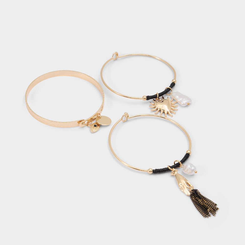 Aldo Mysticcharm in Black Gold Multi - Bracelet