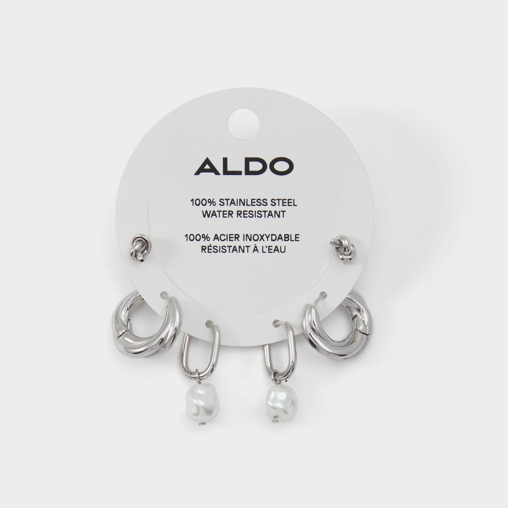 Aldo Loveknots Silver Women's Aldo Sport Club - Earrings