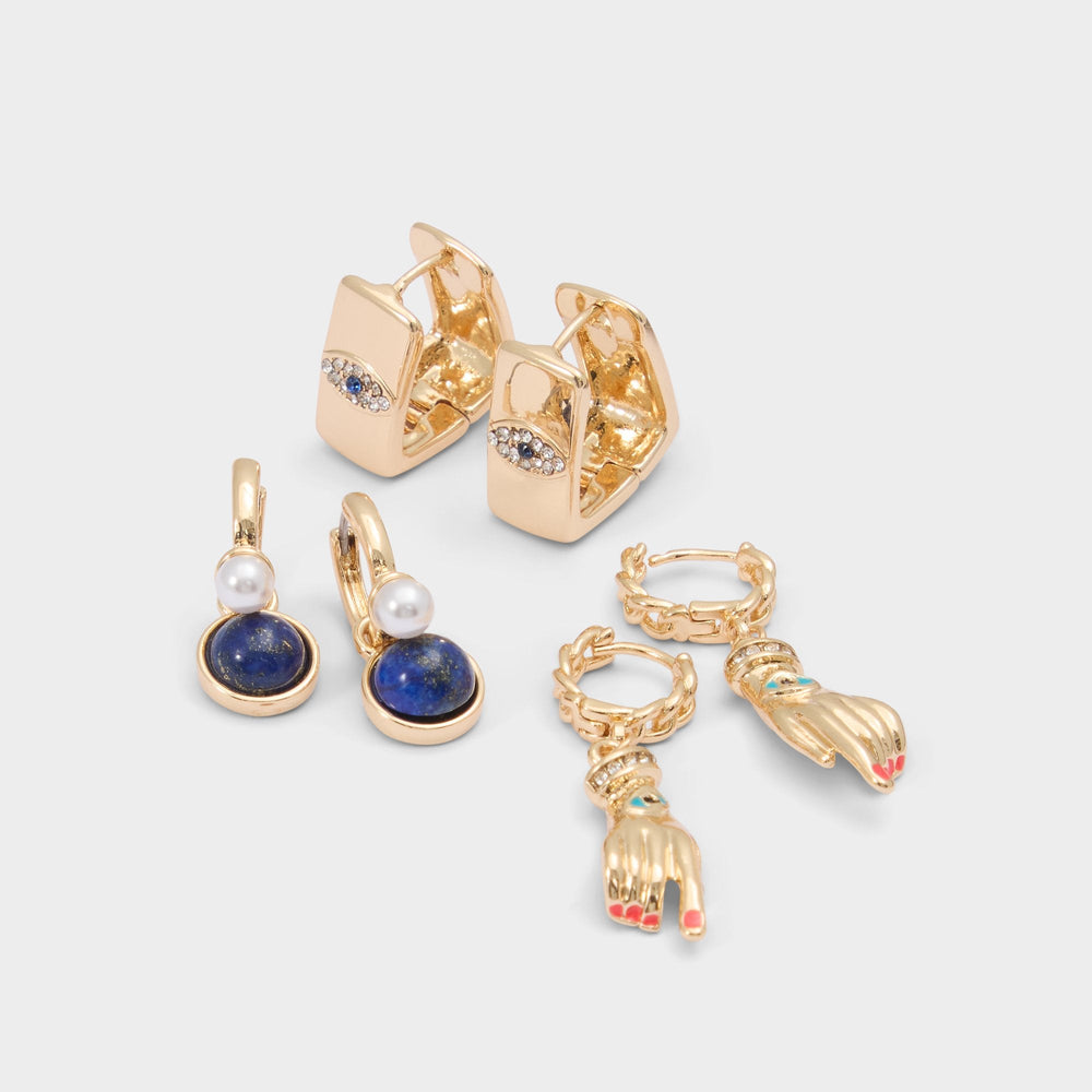 Aldo Mystiquegaze in Navy - Hoop earrings