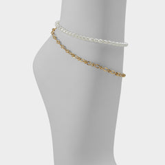 Aldo Courtsiide Gold Women's Aldo Sport Club - Anklet