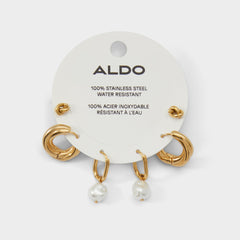 Aldo Loveknots Gold Women's Aldo Sport Club - Earrings