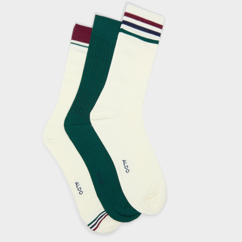 Aldo Clubstripes Bordo Men's Socks - Crew socks