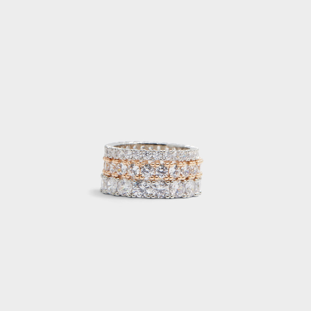 Aldo Uniawen Metallic Multi Women's Rings - Stackable rings