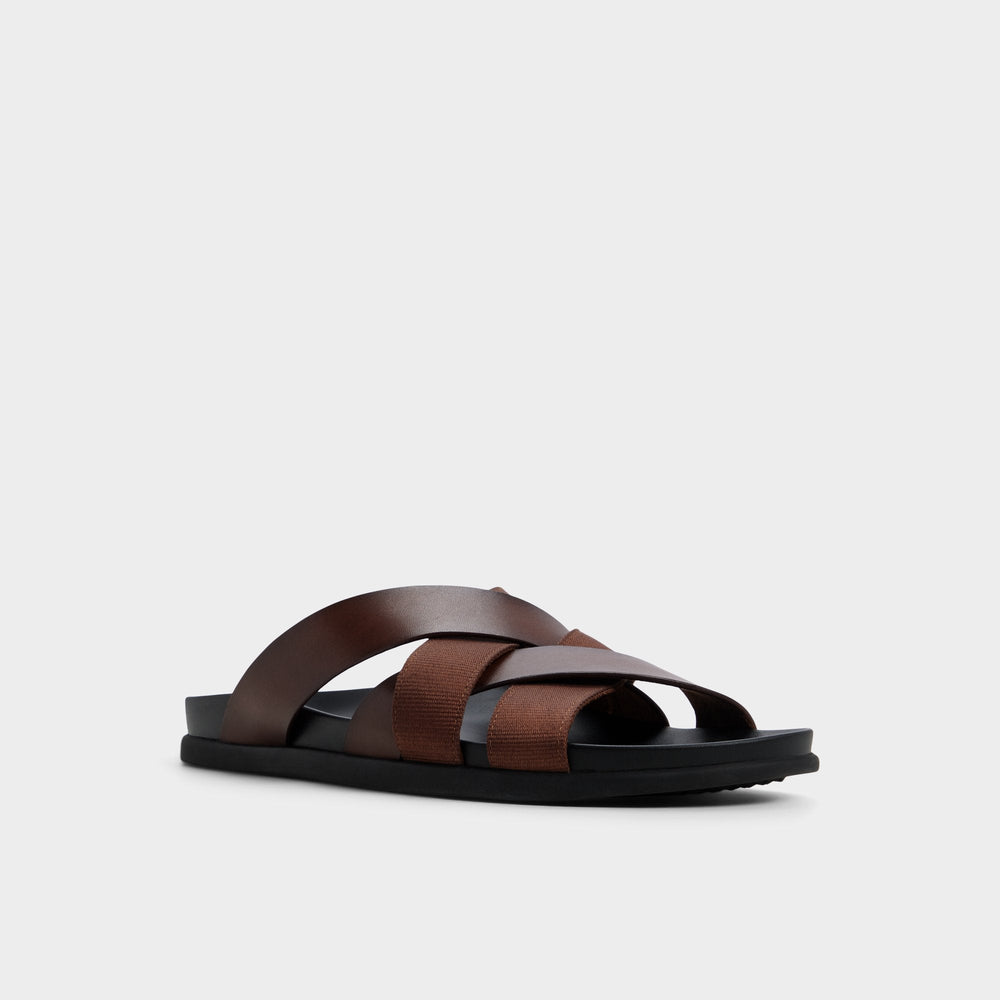 Aldo Florian in Dark Brown - Slide sandal