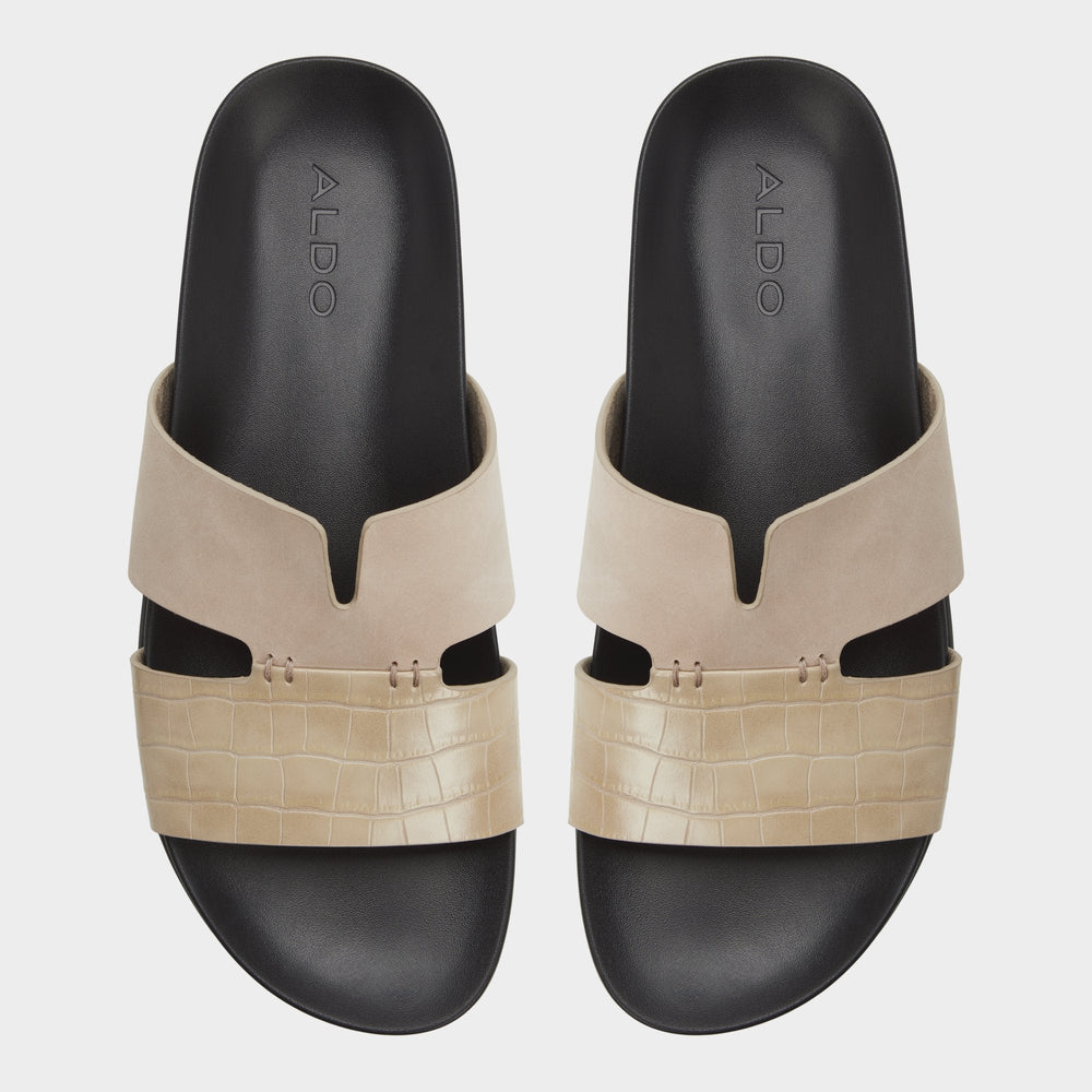 Aldo Marcelo in Taupe - Slide sandal