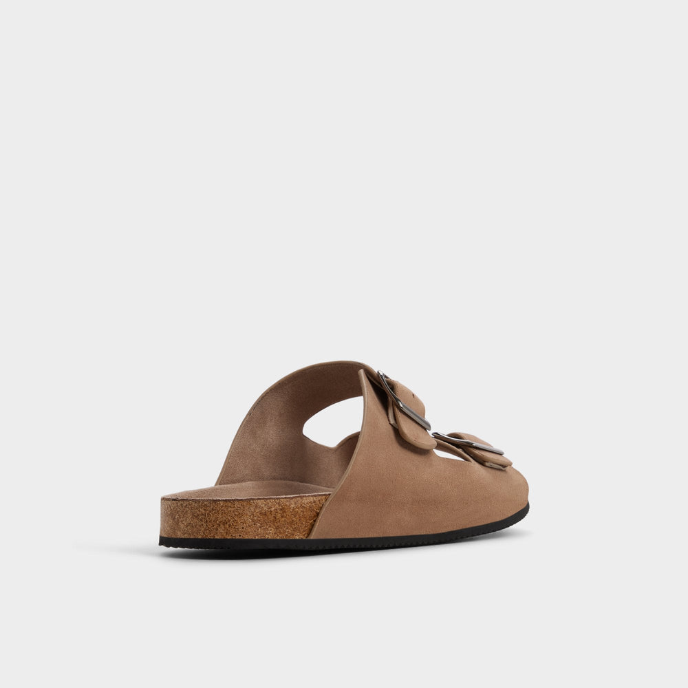 Aldo Agustin in Dark Beige - Slide sandal
