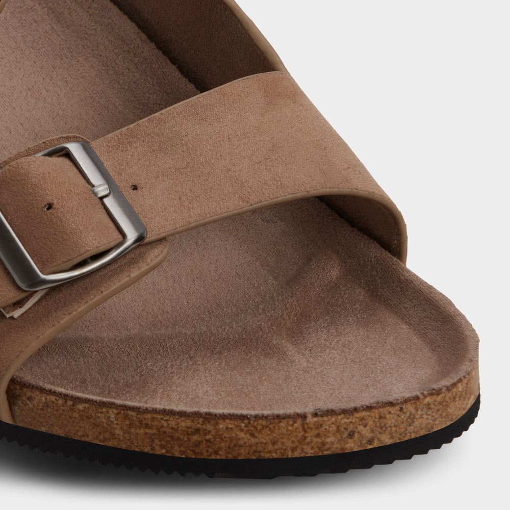 Aldo Agustin in Dark Beige - Slide sandal