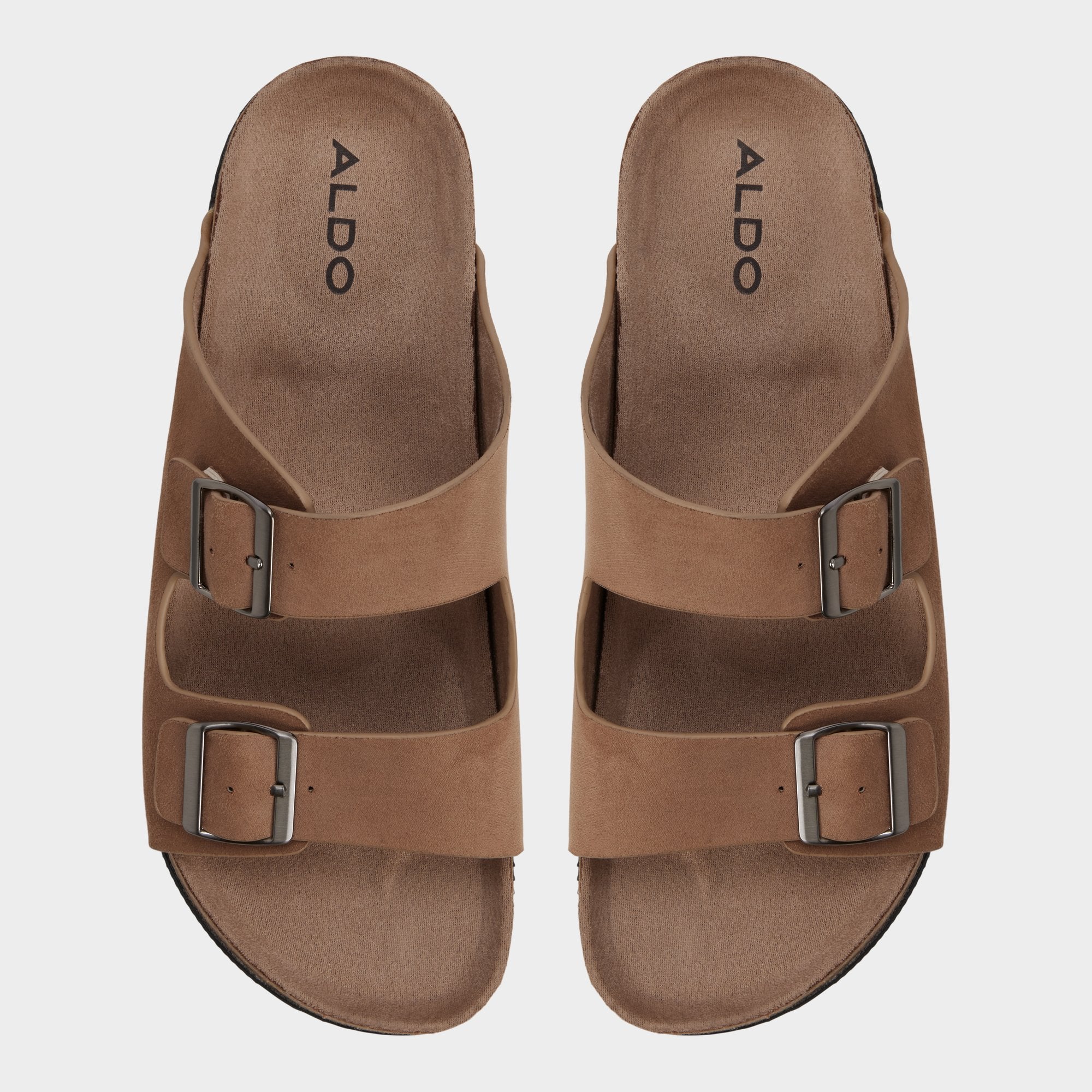 Aldo Agustin in Dark Beige - Slide sandal