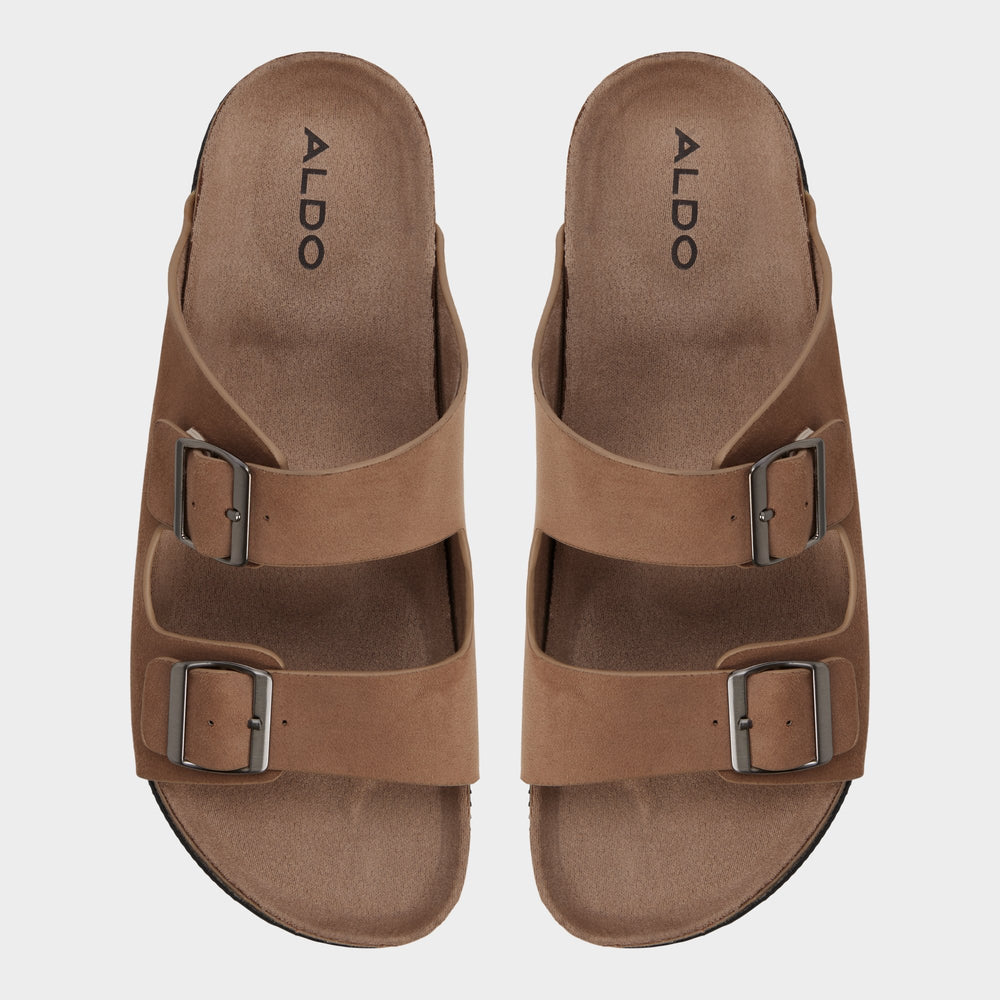 Aldo Agustin in Dark Beige - Slide sandal