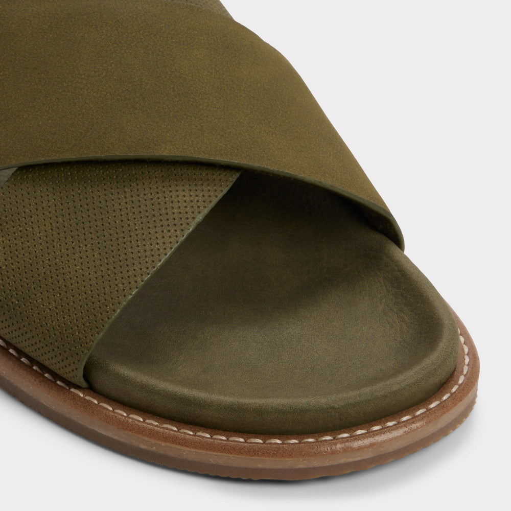 Aldo Marrin in Olive - Slide sandal