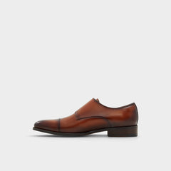 Aldo Axwell Cognac Men's Dress Shoes - Monkstrap loafer