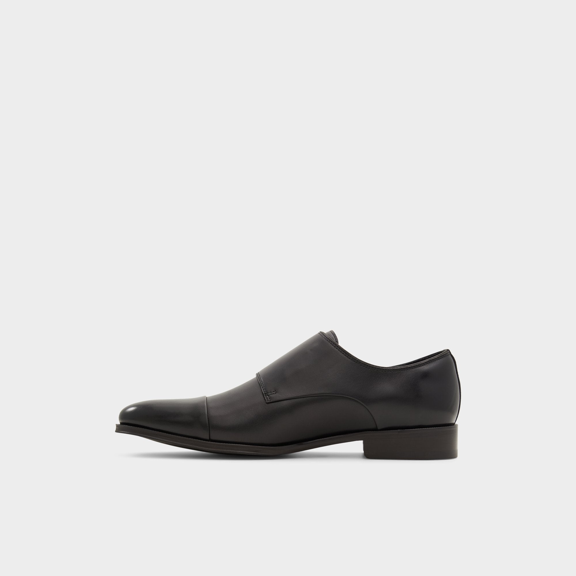 Aldo Axwell Black Men's Dress Shoes - Monkstrap loafer