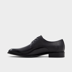 Aldo Halbart Black Leather Embossed Men's Oxfords & Lace-ups - Oxford shoe